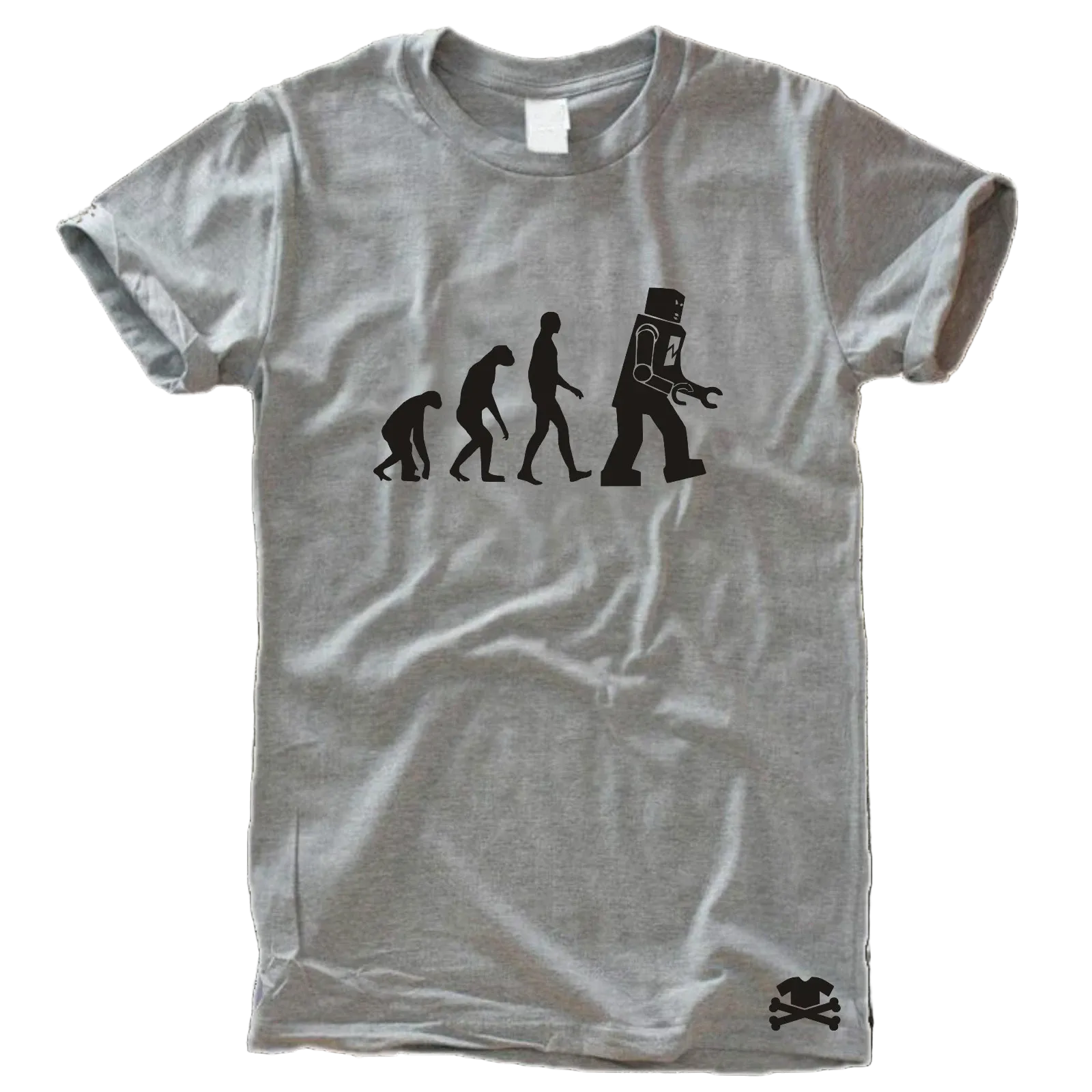 Evolution zum Roboter T-Shirt