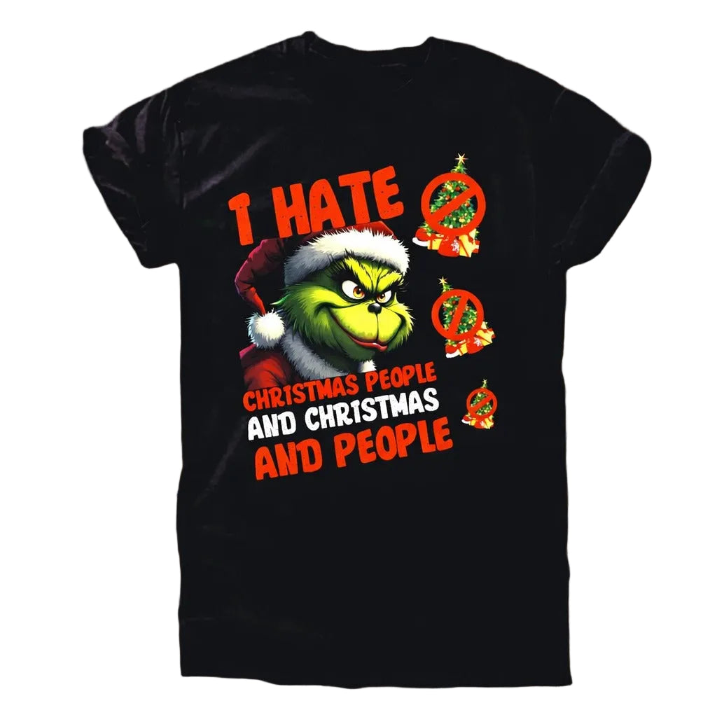 I Hate Christmas People T-Shirt
