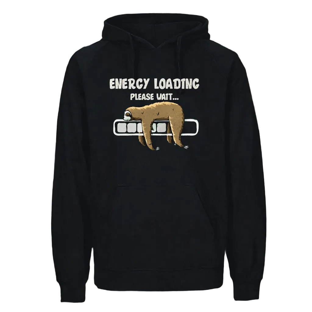 Energy Loading Sloth Hoodie