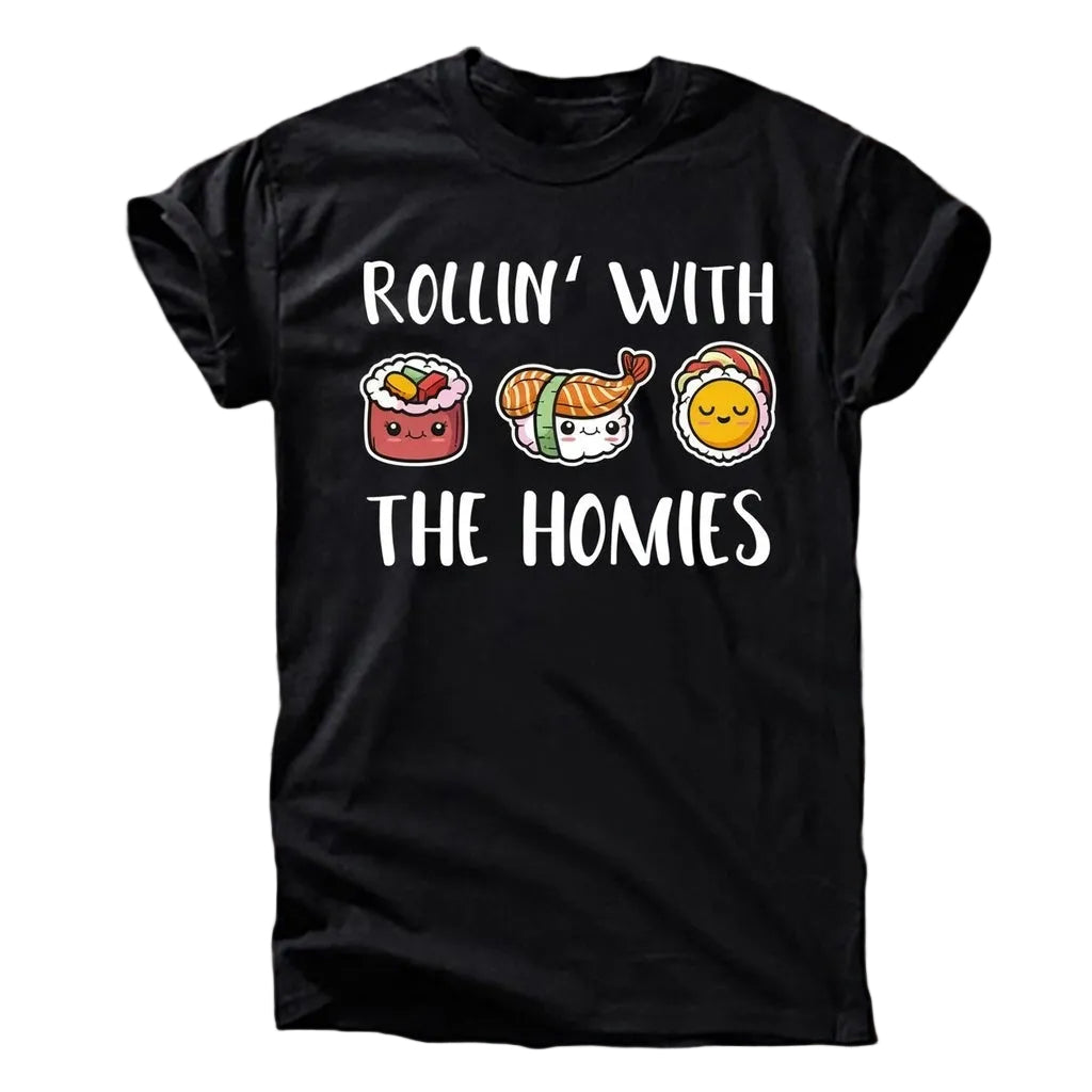 „Rollin’ With the Homies“ T-Shirt