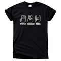 Paper Scissor Rock Nerd Shirt