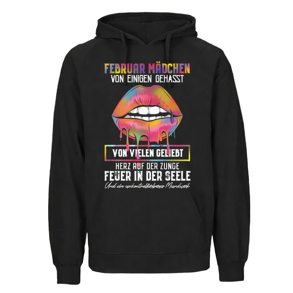 Februar Mädchen Hoodie