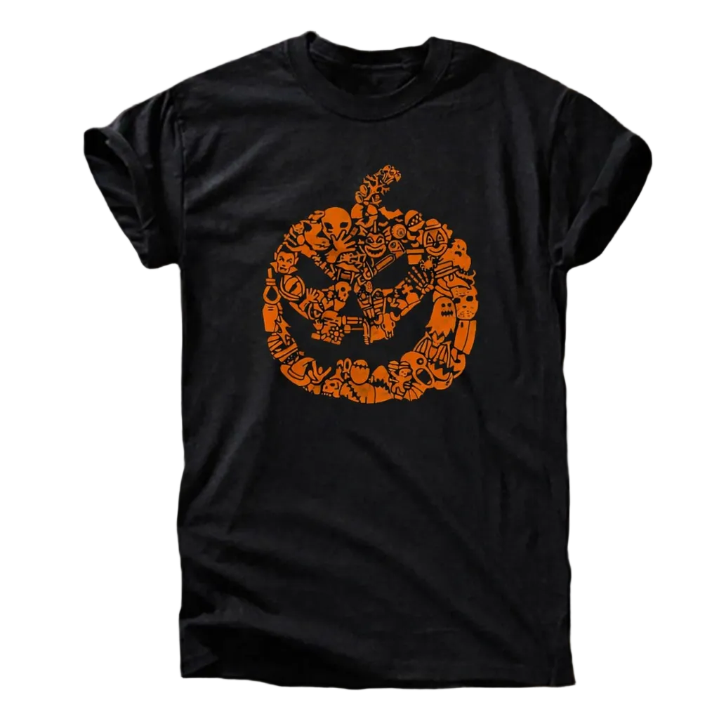 Horror Pumpkin T-Shirt
