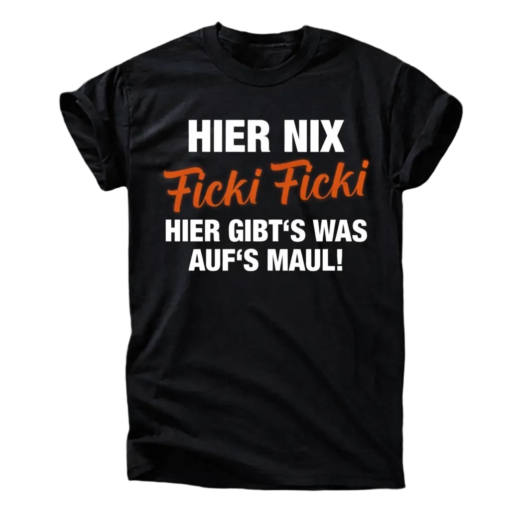 Hier nix Ficki Ficki Shirt