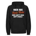 Hier nix Ficki Ficki Hoodie