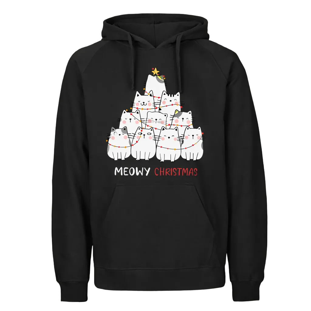 Meowy Christmas Hoodie