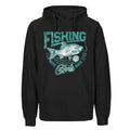Fish More Work Less Hoodie