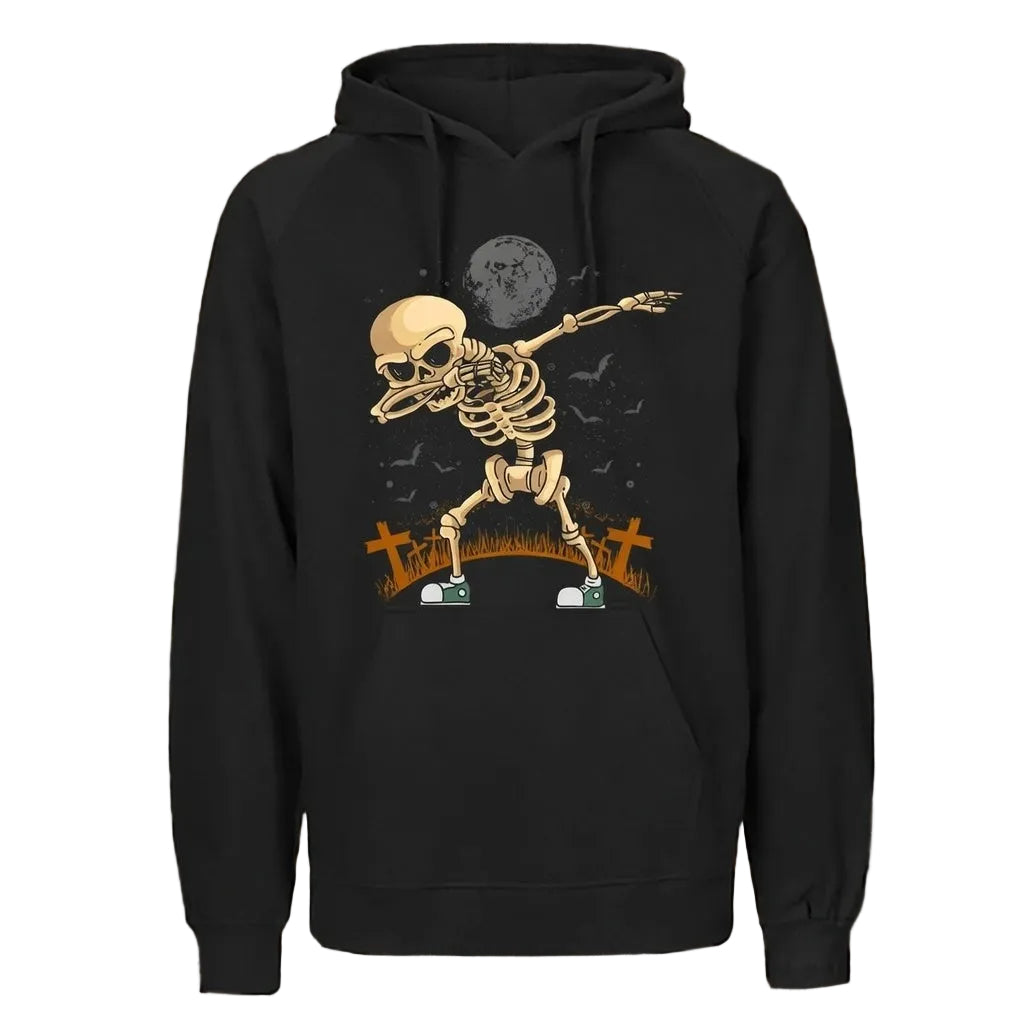 Hipster Skelett Dab Hoodie