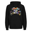 DIGGIWEAR Graffiti Skull Hoodie