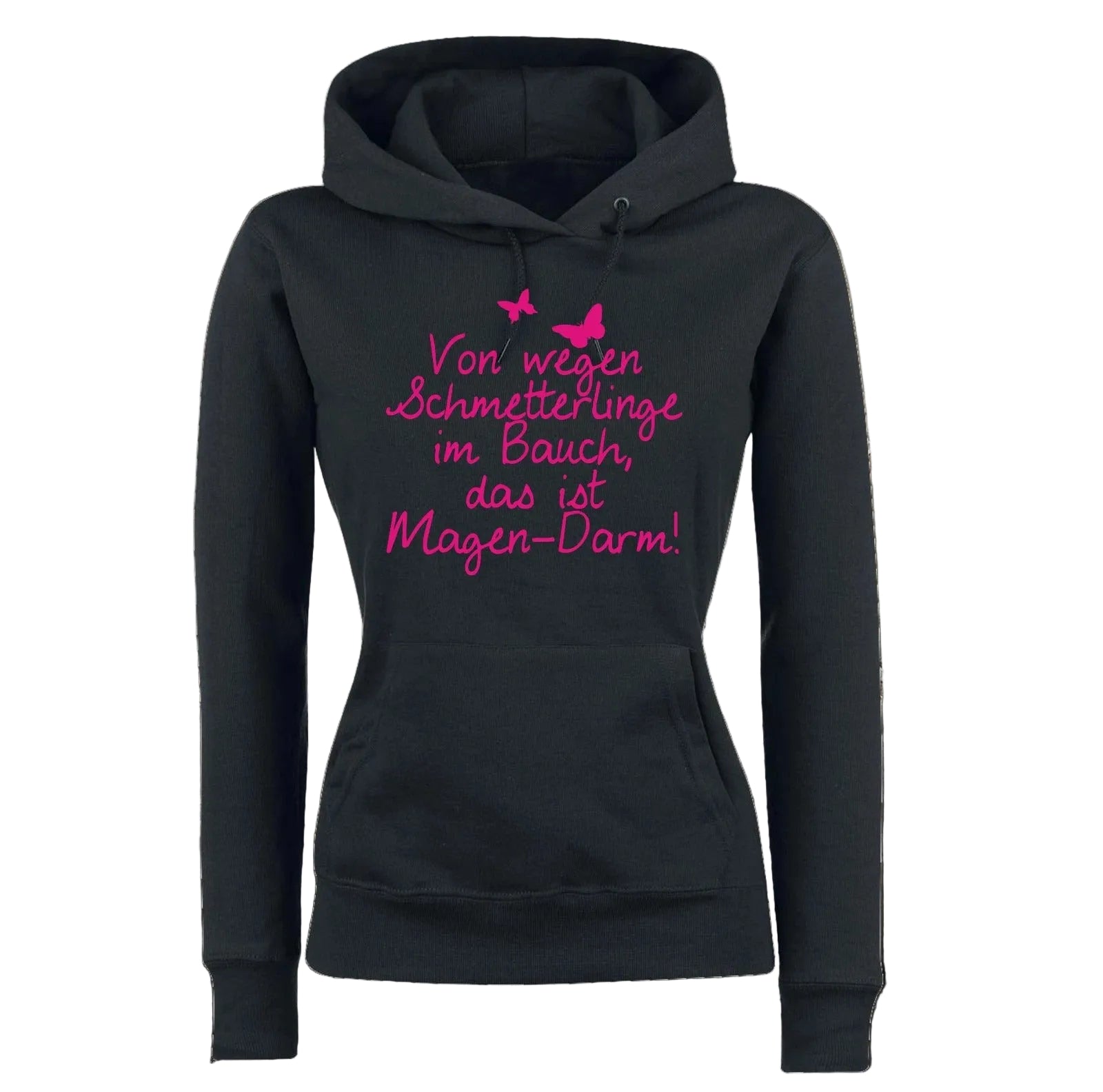 Von wegen Schmetterlinge im Bauch – Magen-Darm Hoodie