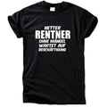 Netter Rentner ohne Mängel wartet auf Beschäftigung T-Shirt