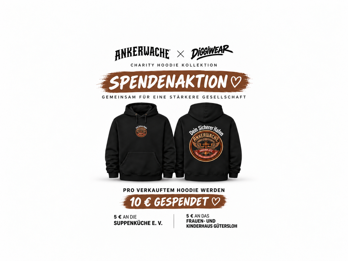 ANKERWACHE – Dein Sicherer Hafen Hoodie