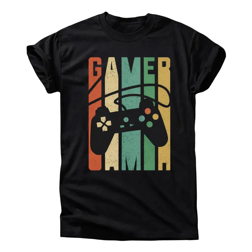 Gamer T-Shirt – Retro Gaming Controller