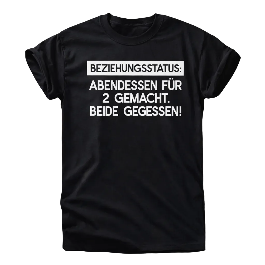 Beziehungsstatus Abendessen Für 2 Shirt