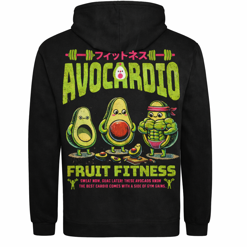 Avocardio Hoodie – DIGGI Special Fruit Fitness Edition