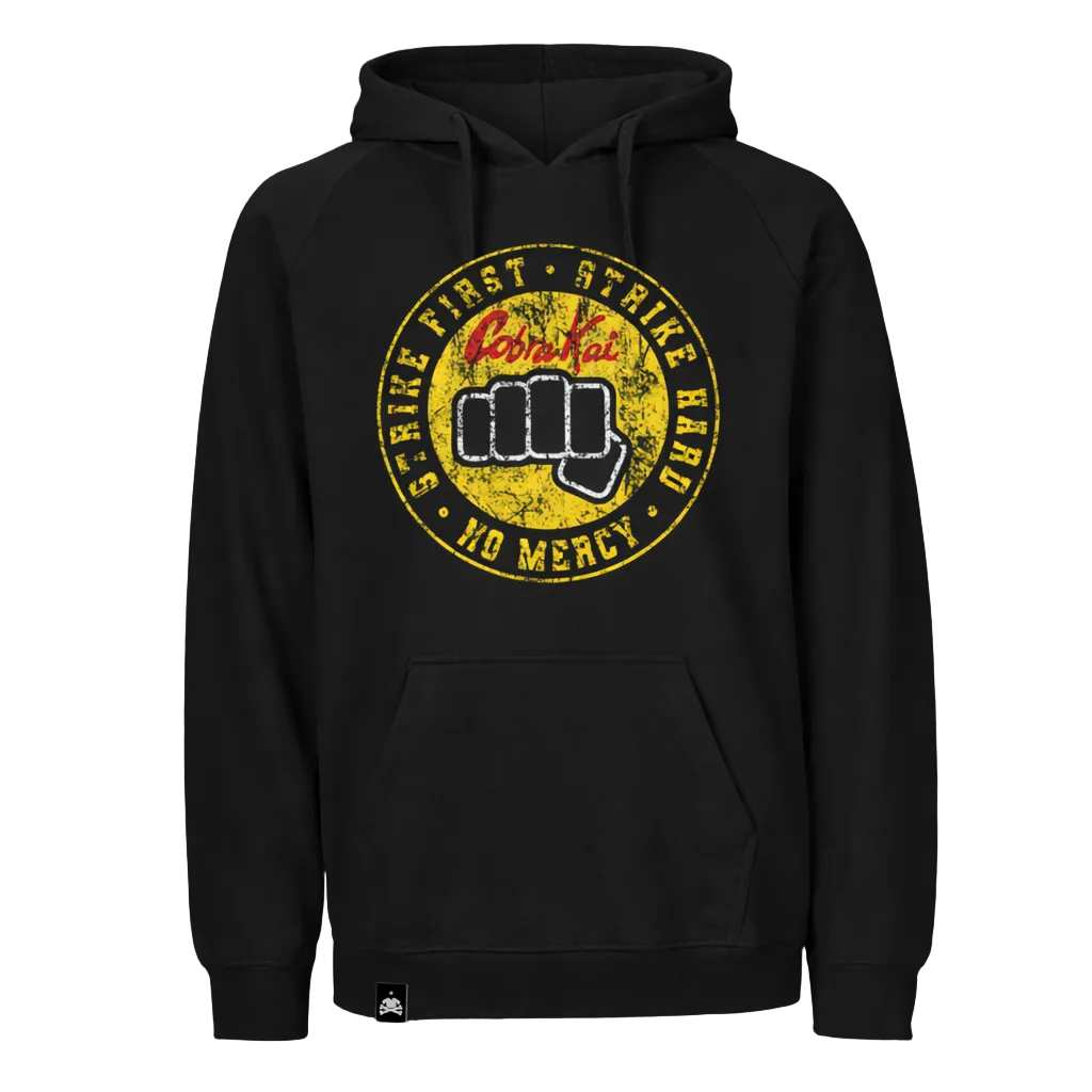 Cobra Kai Karate Hoodie – Strike First Strike Hard No Mercy