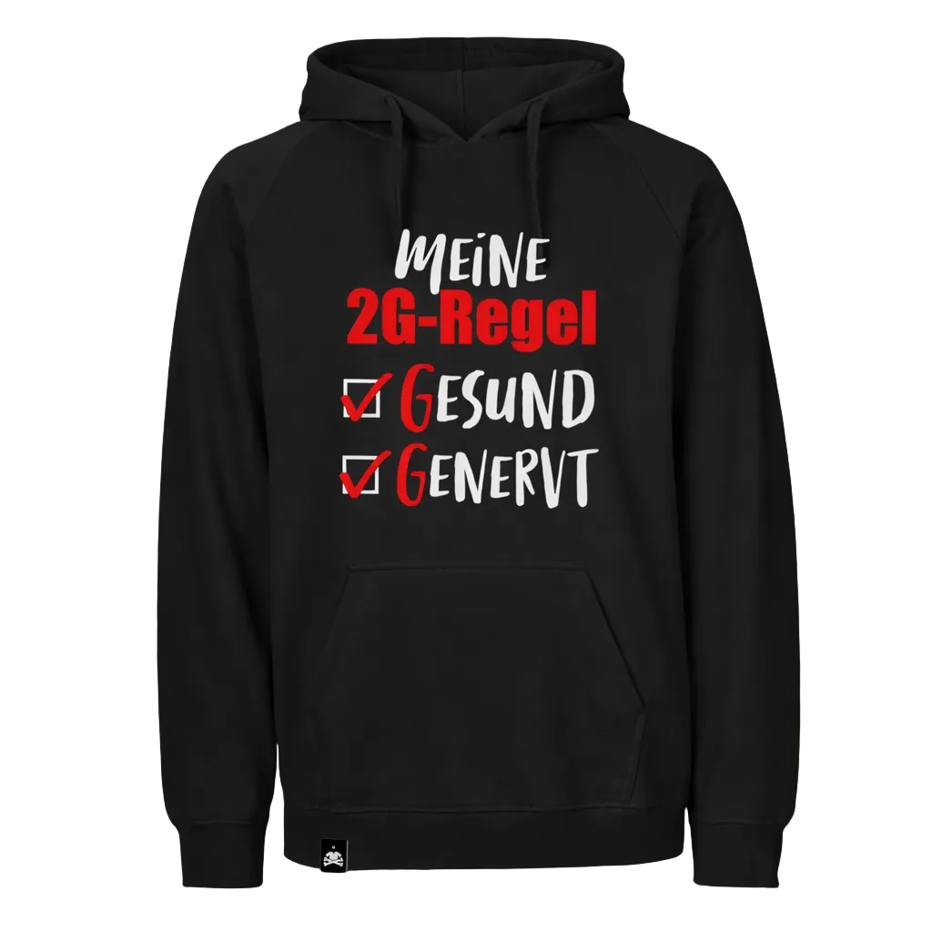 Meine 2G-Regel Hoodie – Gesund & Genervt