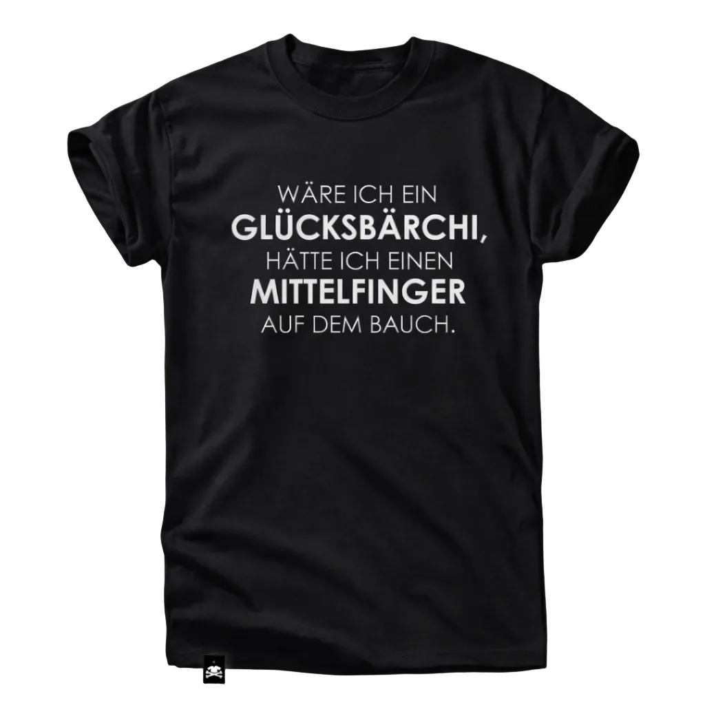 Glücksbärchi Mittelfinger Shirt