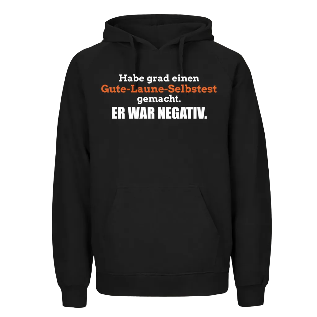 Gute-Laune-Selbsttest Hoodie