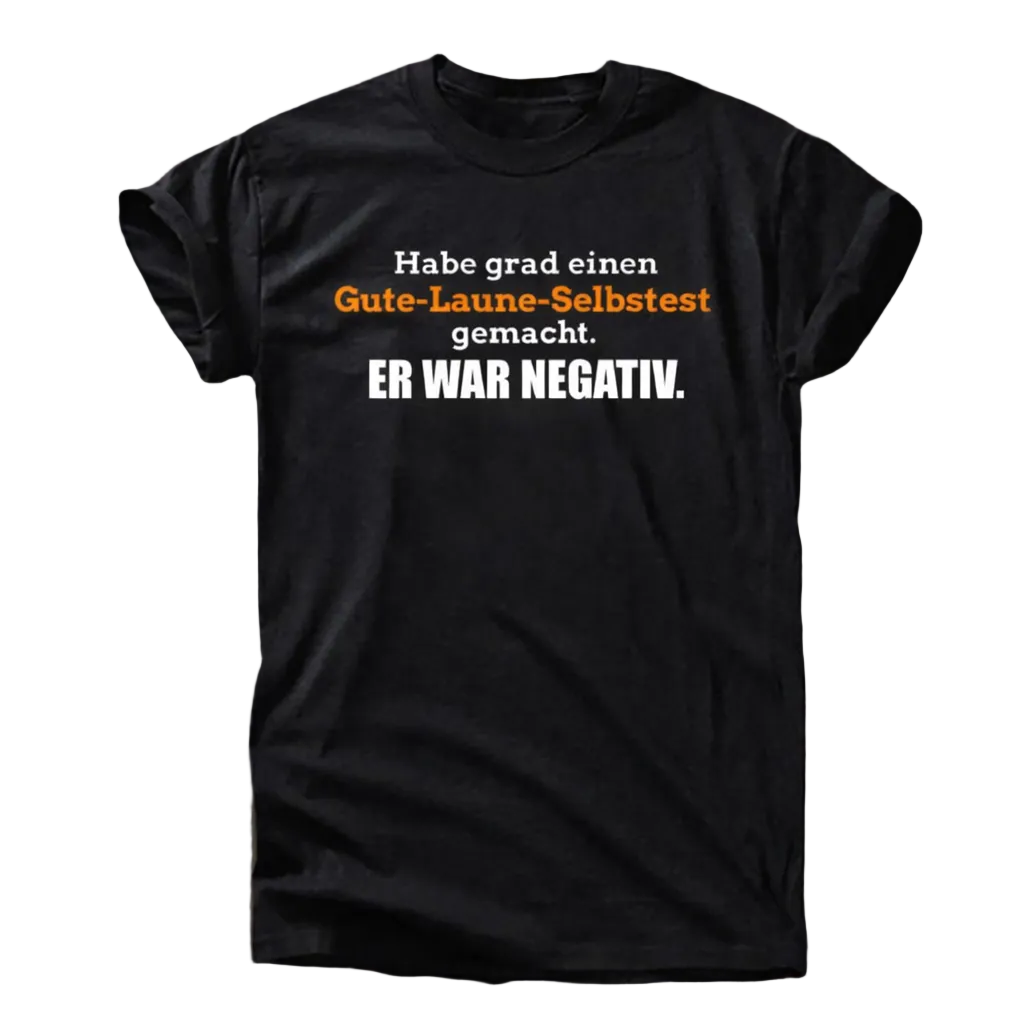 Gute-Laune-Selbsttest T-Shirt