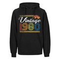 Vintage 1980 Hoodie – Retro Sunset Design