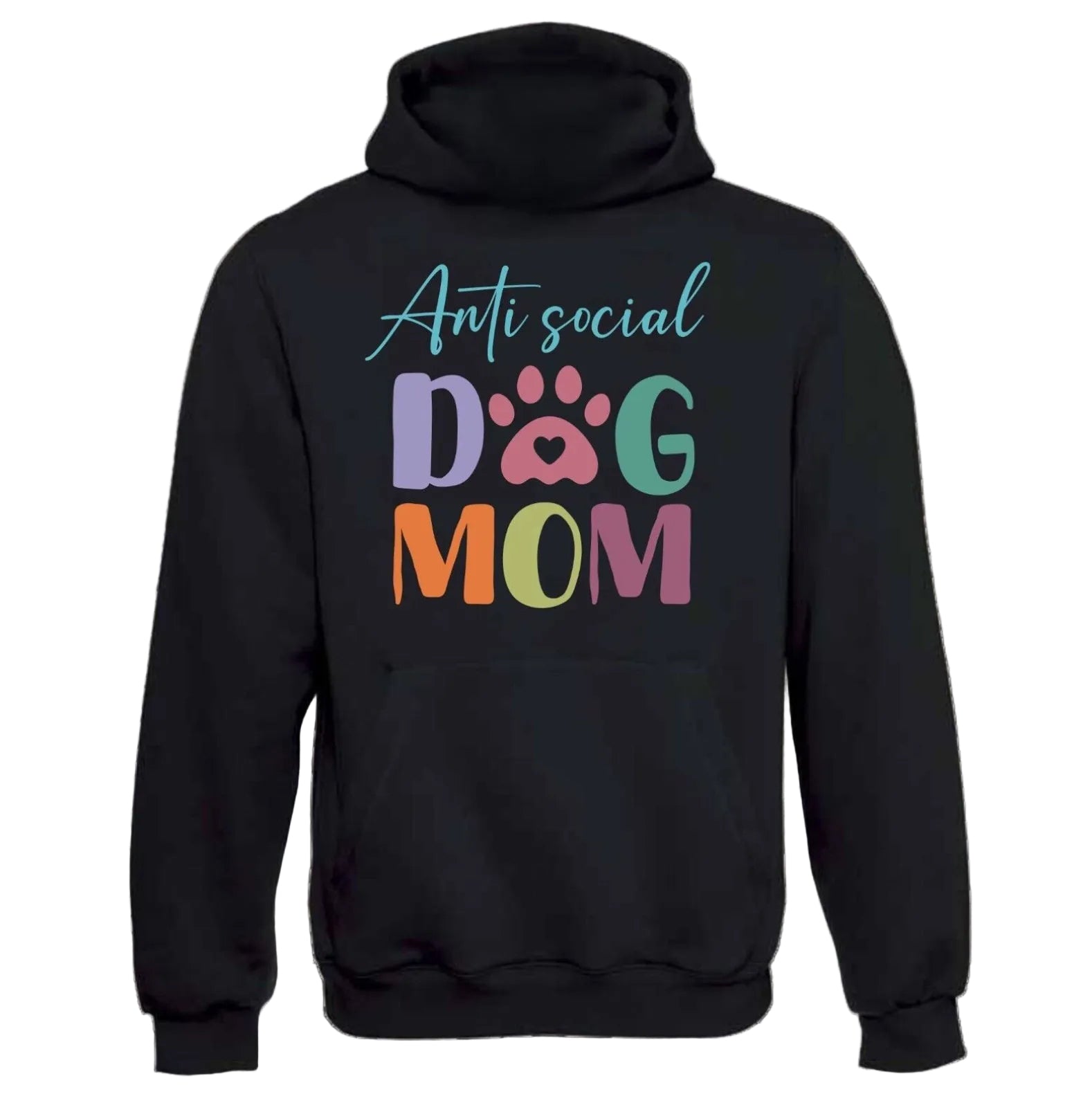 Anti Social Dog Mom Hoodie