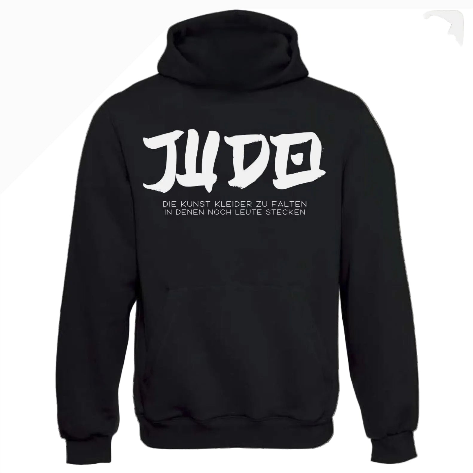 Judo Hoodie – Die Kunst Kleider zu Falten