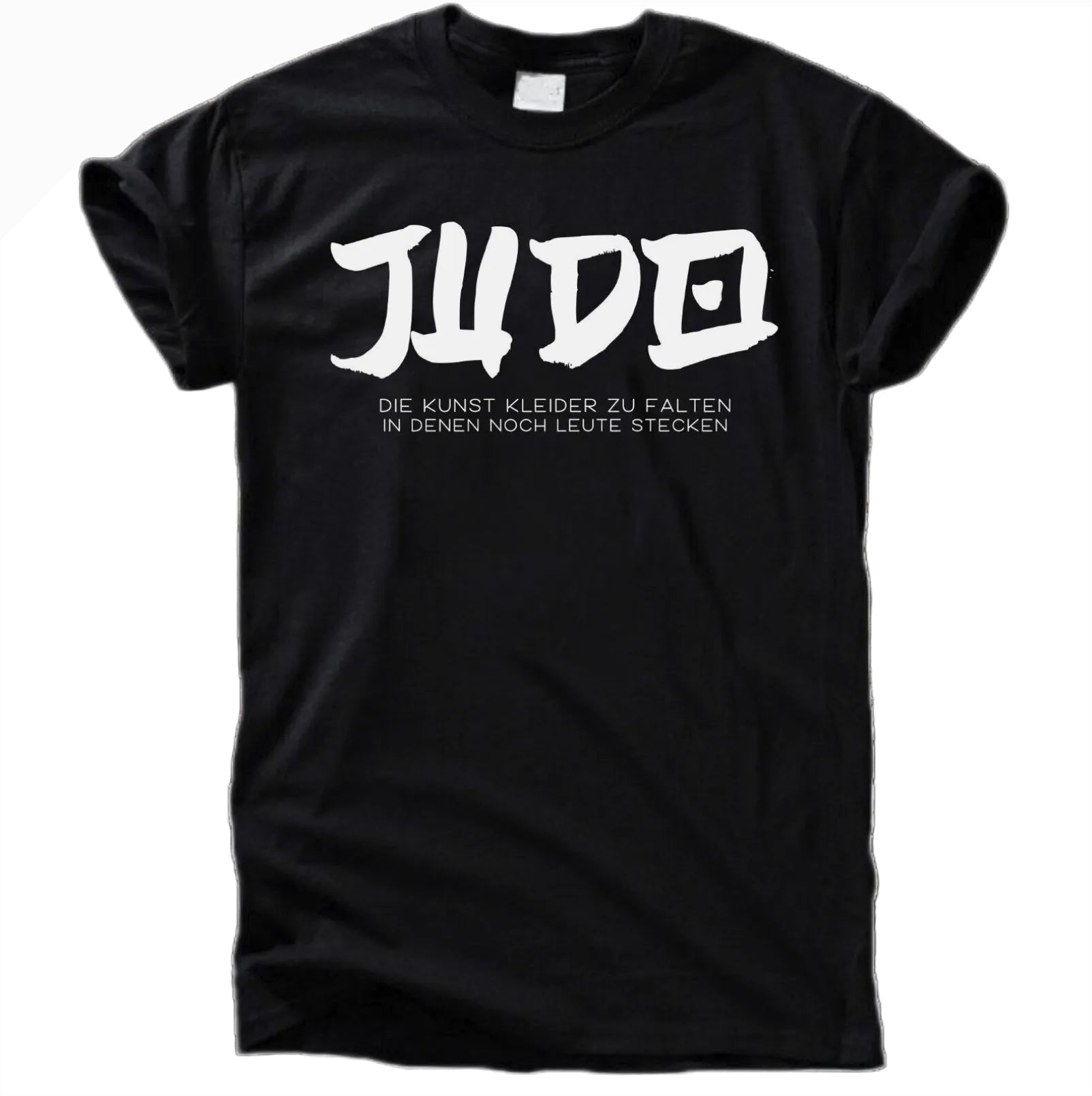 Judo T-Shirt – Die Kunst Kleider zu Falten