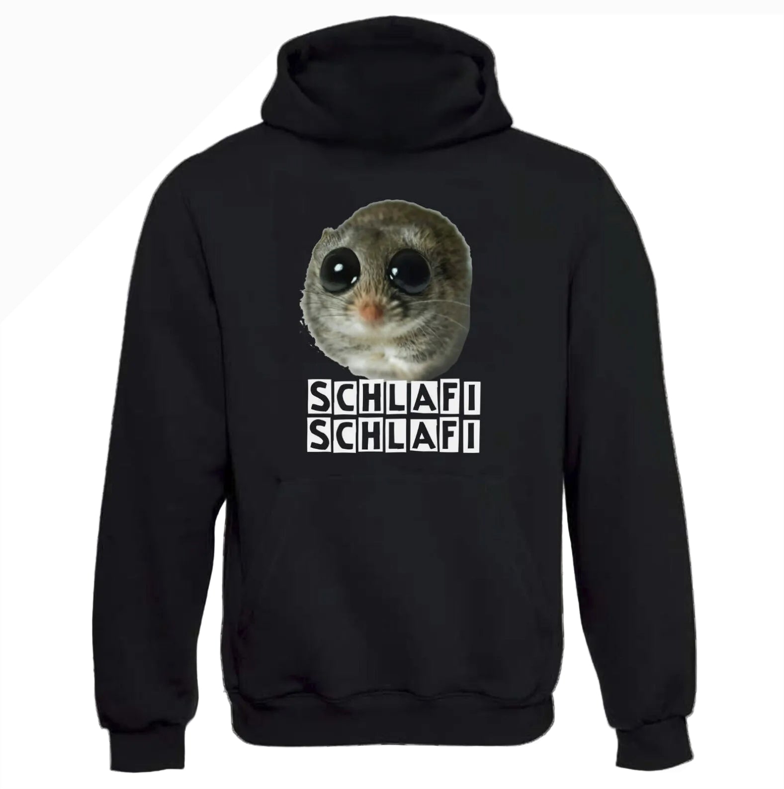 Schlafi Schlafi Hoodie – Sad Hamster Augen
