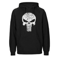 Skull Grunge Hoodie