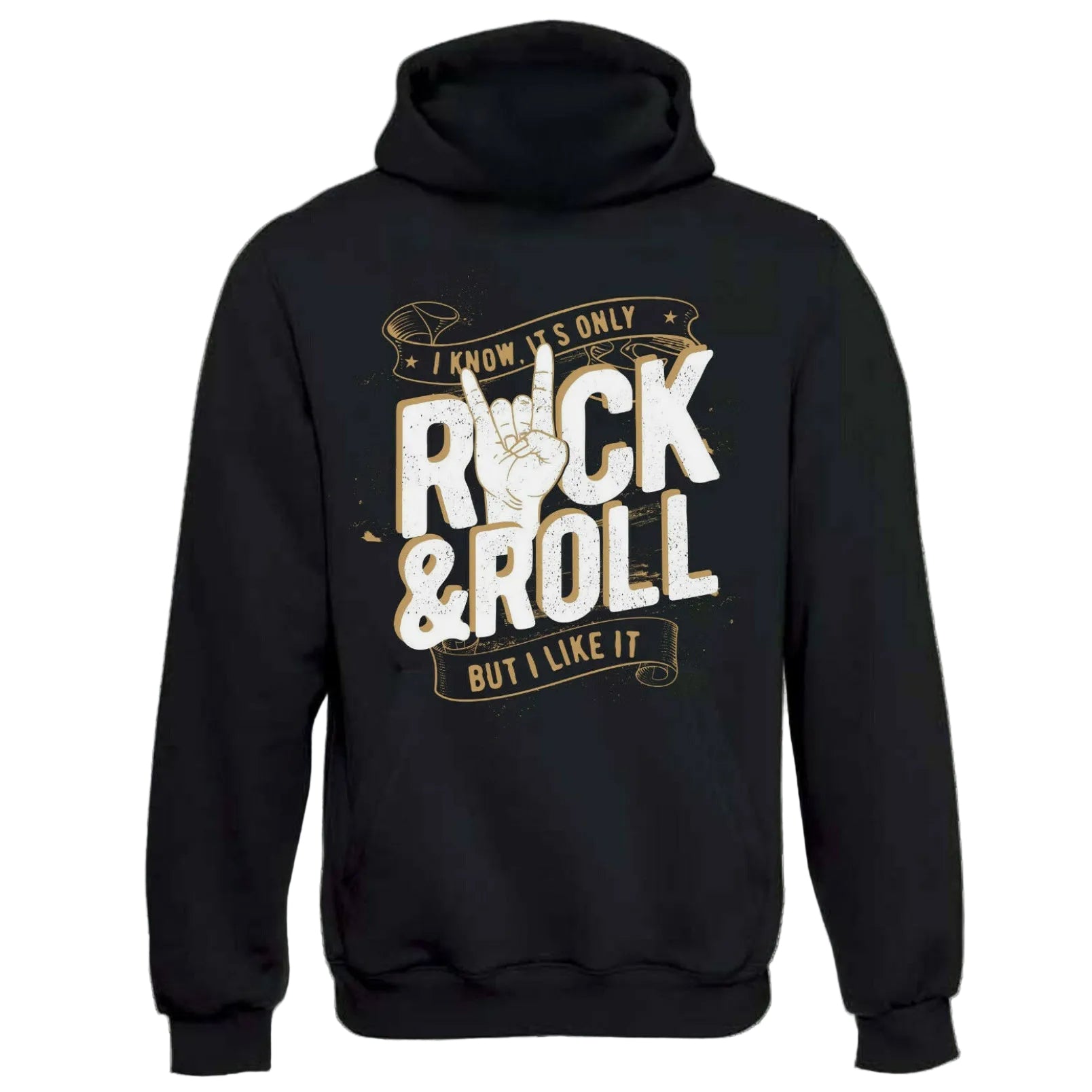 I Know It’s Only Rock ’n’ Roll Hoodie