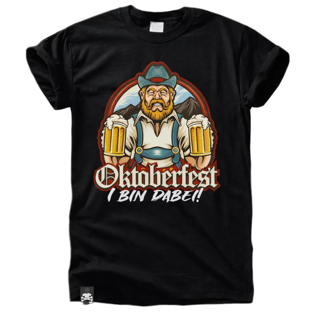 Oktoberfest T-Shirt „I bin dabei“