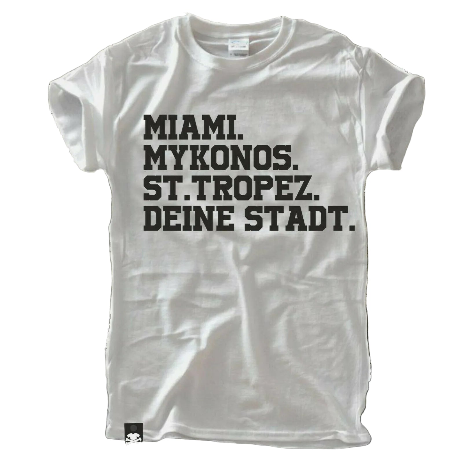 Miami Mykonos St. Tropez – Deine Stadt Shirt