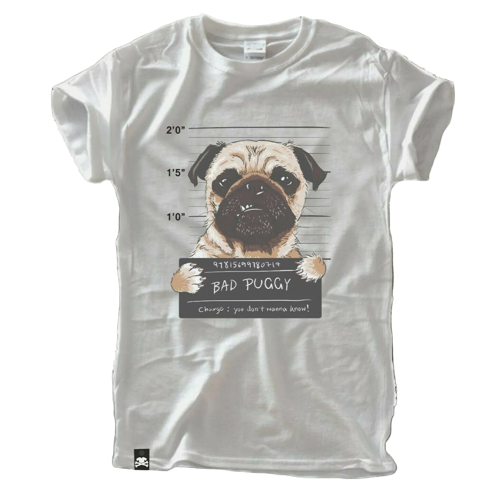 Bad Puggy – Böser Mops Shirt