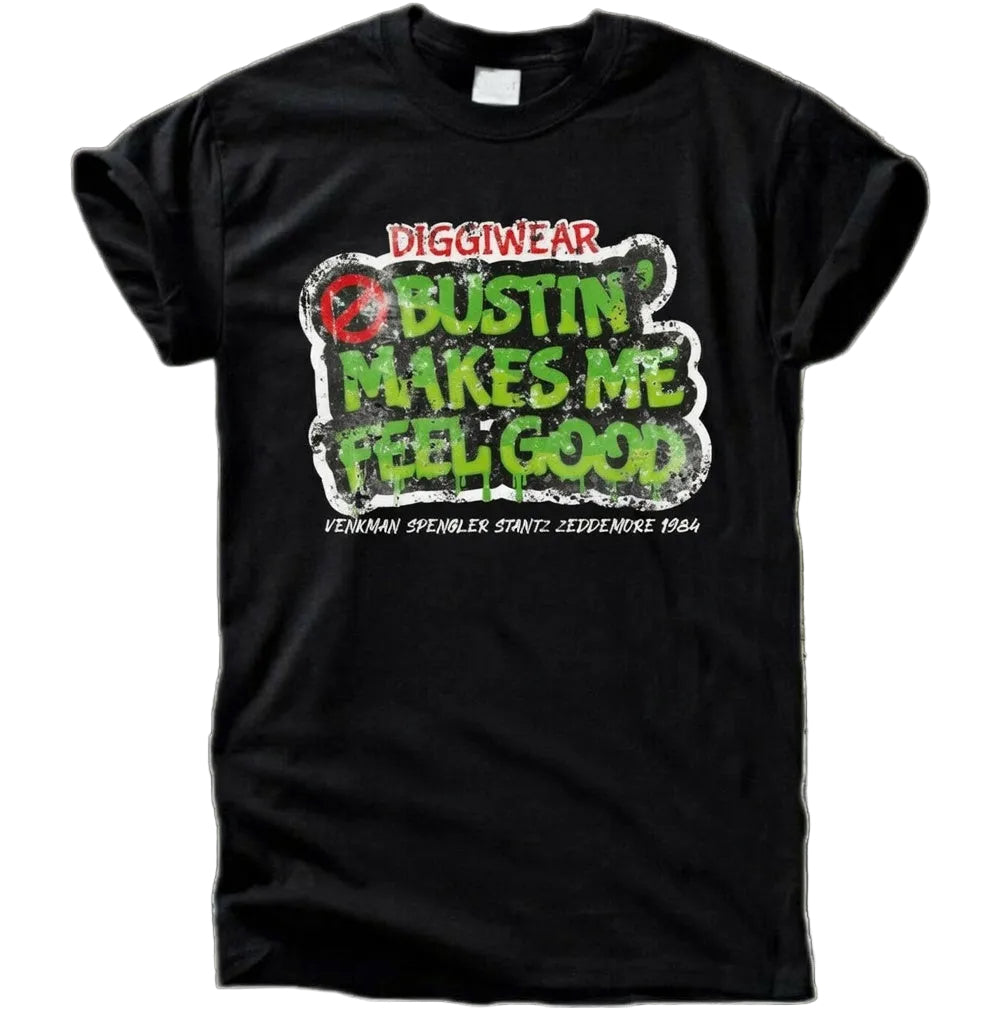 Bustin’ Makes Me Feel Good – Retro Ghostbuster Vibes Shirt