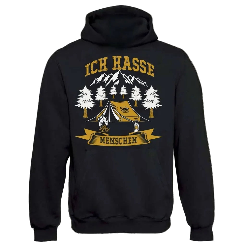 Ich hasse Menschen Hoodie