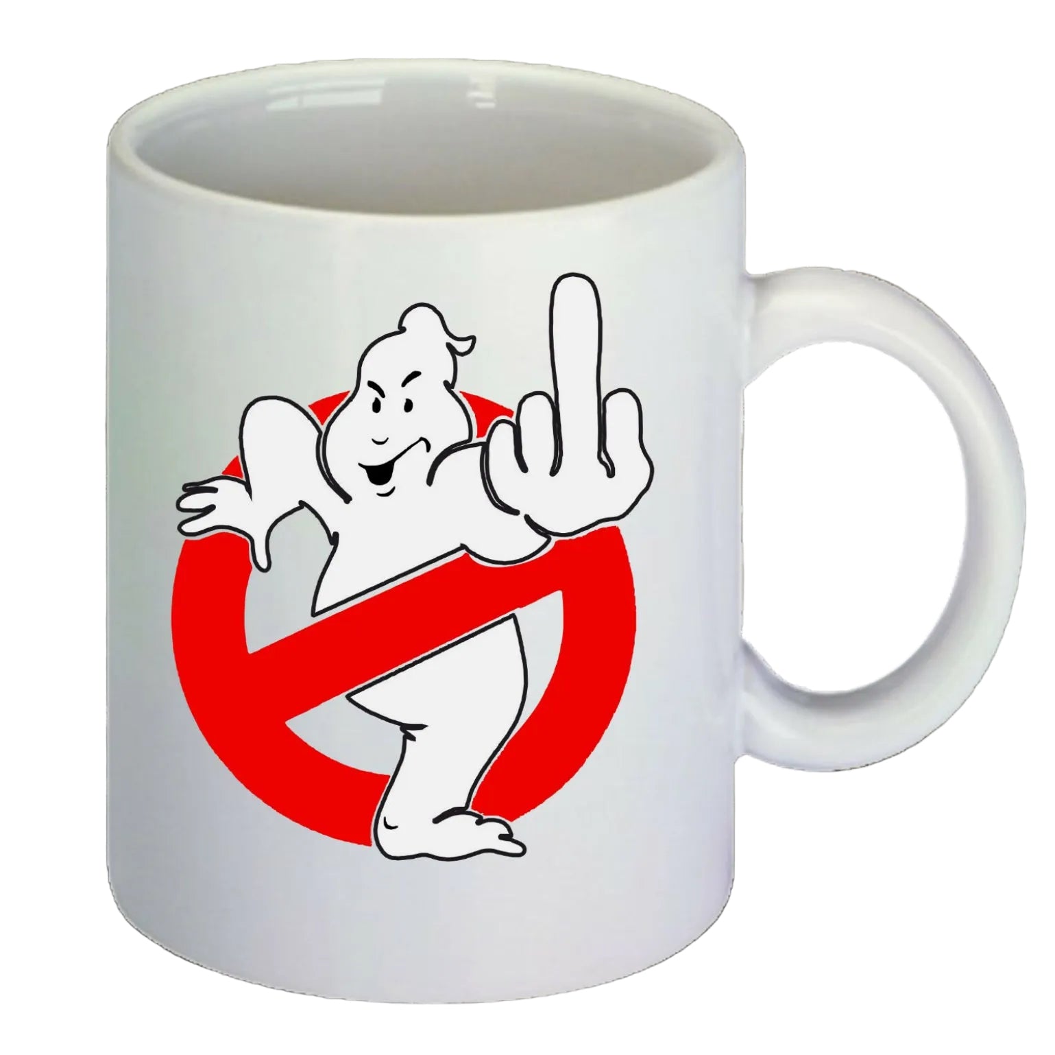 Geisterjäger Stinkefinger Tasse