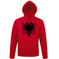 Albanien Flagge Hoodie