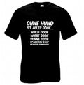 Ohne Hund ist alles doof – Shirt