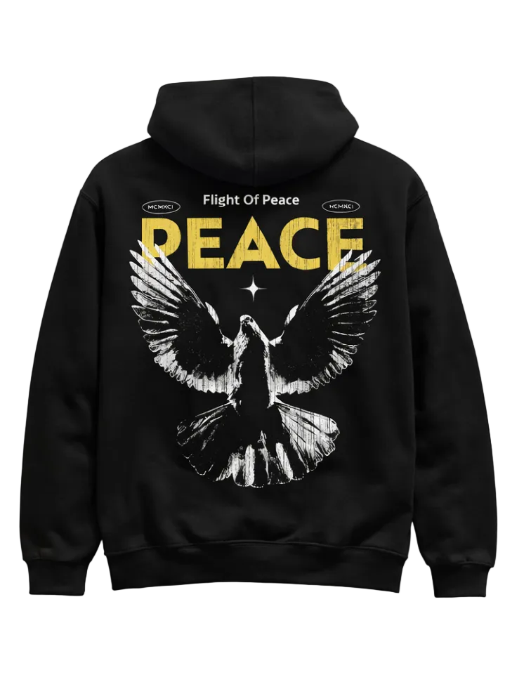 Flight of Peace Hoodie – Premium Streetwear Statement