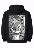 Diggiwear G-Town Rebel Alien Hoodie – Urban Graffiti Streetwear