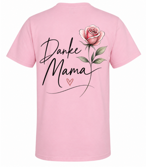 Weil ein einfaches Danke alles sagen kann – T-Shirt mit Herz