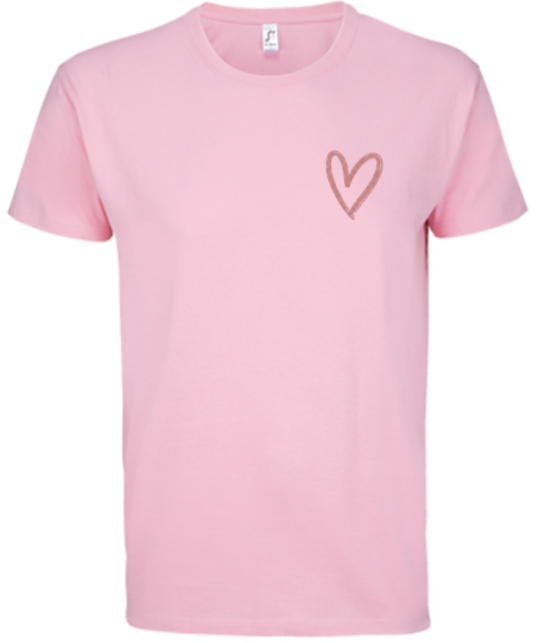 Weil ein einfaches Danke alles sagen kann – T-Shirt mit Herz