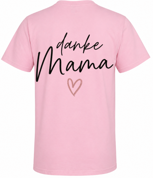Weil ein einfaches Danke alles sagen kann – T-Shirt mit Herz