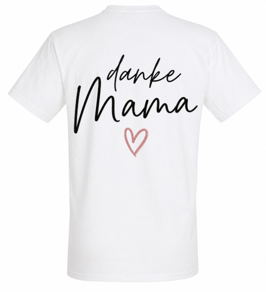 Weil ein einfaches Danke alles sagen kann – T-Shirt mit Herz