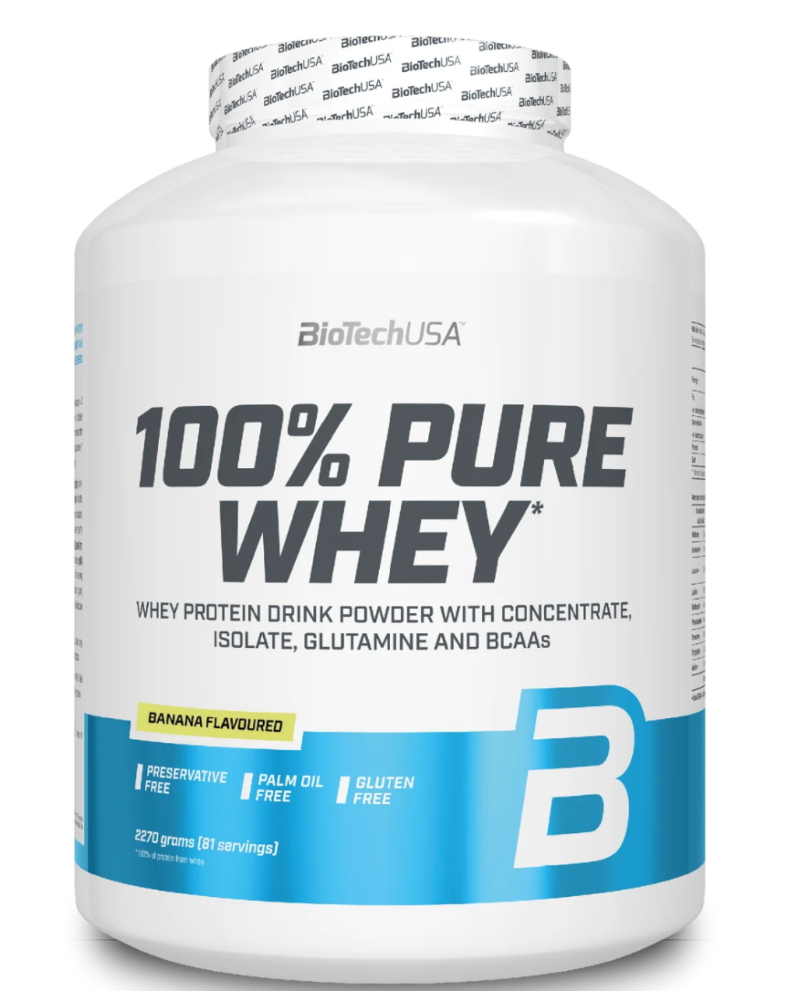 100% Pure Whey Protein 2270 g