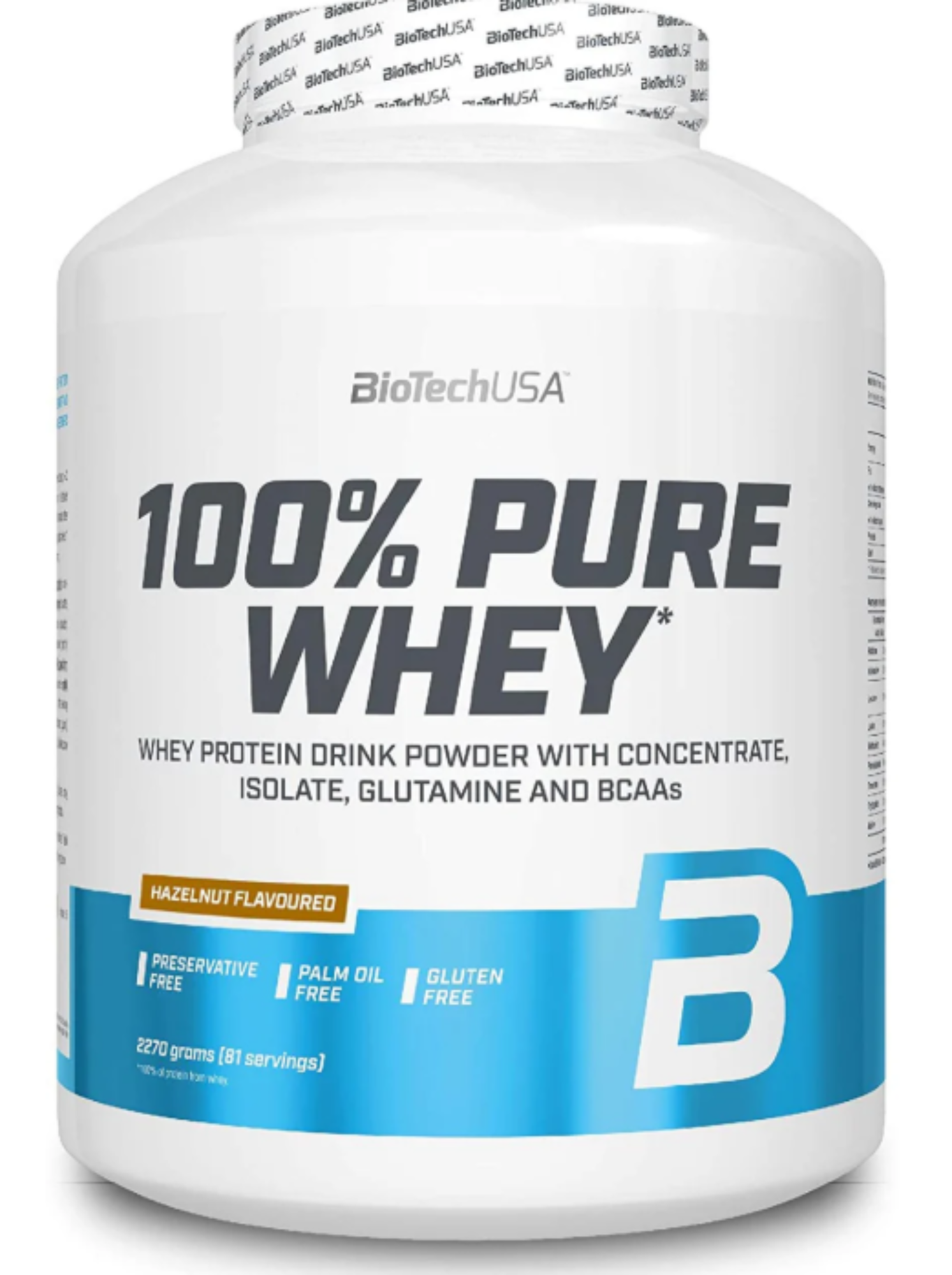 100% Pure Whey Protein 2270 g