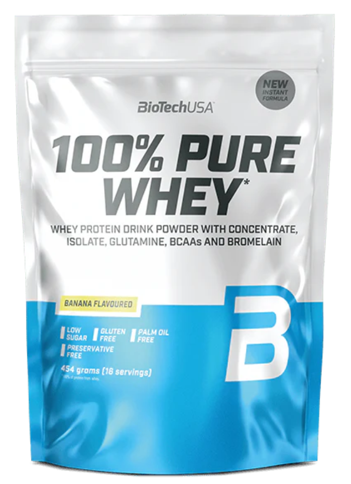 100% Pure Whey Protein 454g
