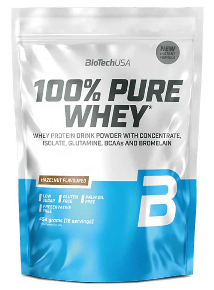 100% Pure Whey Protein 454g