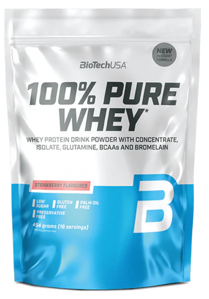 100% Pure Whey Protein 454g